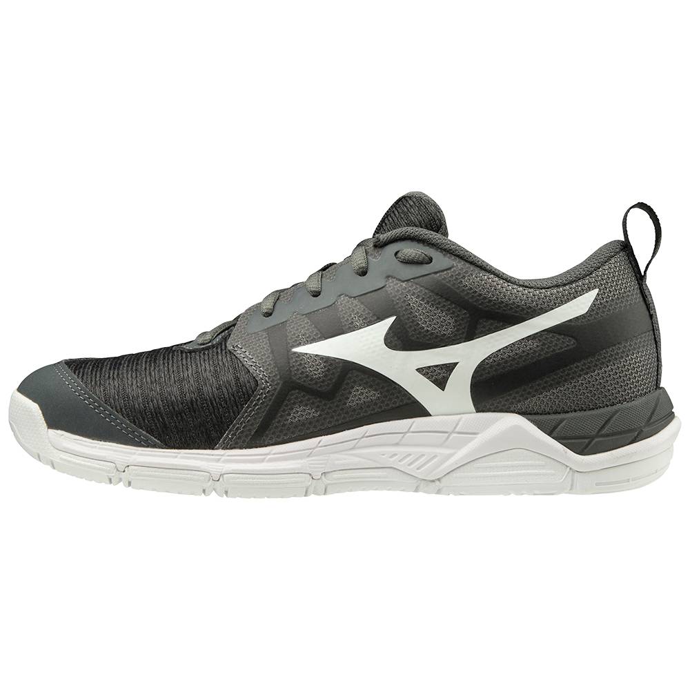 Zapatillas Voleibol Mizuno Wave Supersonic 2 Mujer Negras/Gris Ofertas CAQN-65791